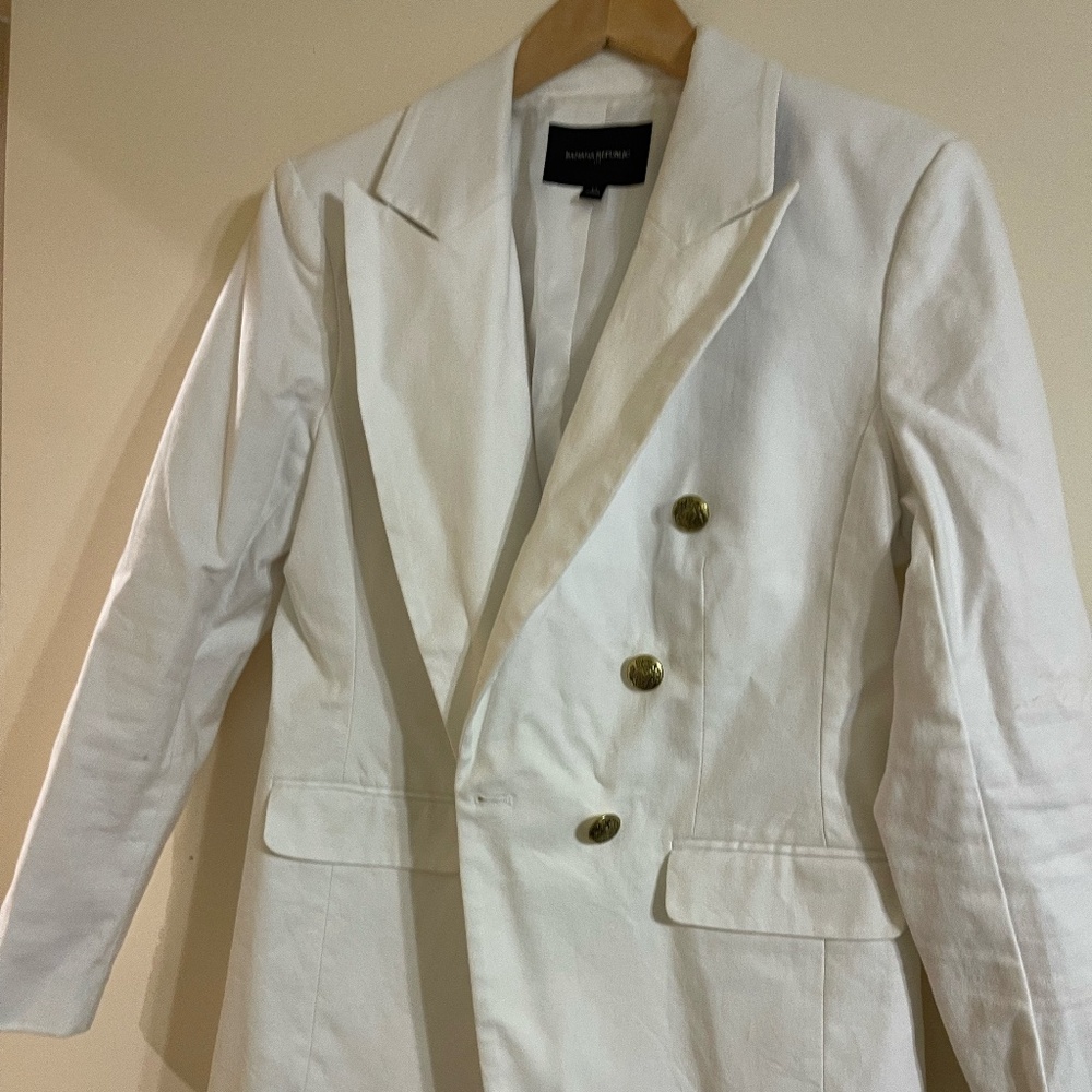 Banana Republic White Womens Blazer